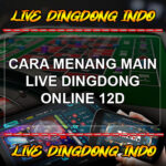 Cara Menang Main Live Dingdong Online 12D